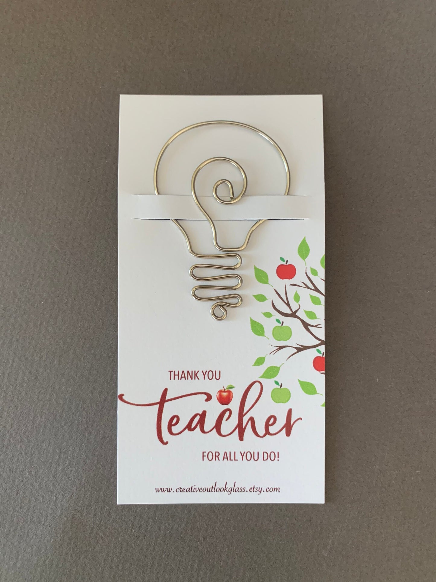 Religion Teacher Gift, Cross Bookmark, Thank You Teacher Gift, Teacher End of Year Gift, Religious Present, Teacher Appreciation Gift