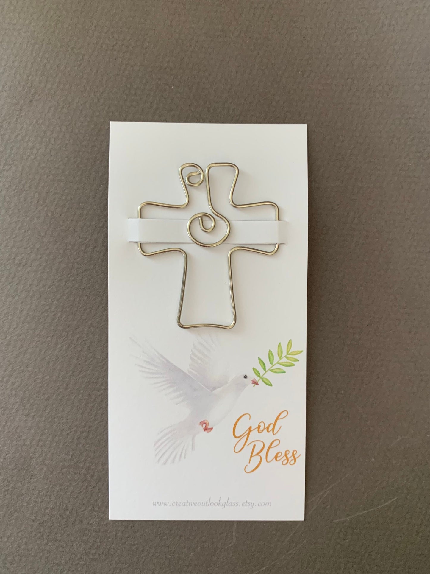 Religious Bookmark, Confirmation Gift, Cross Bookmark, Pastor Gift, Inexpensive Teacher Gift, Communion, Book Club, Handmade, Free Shipping