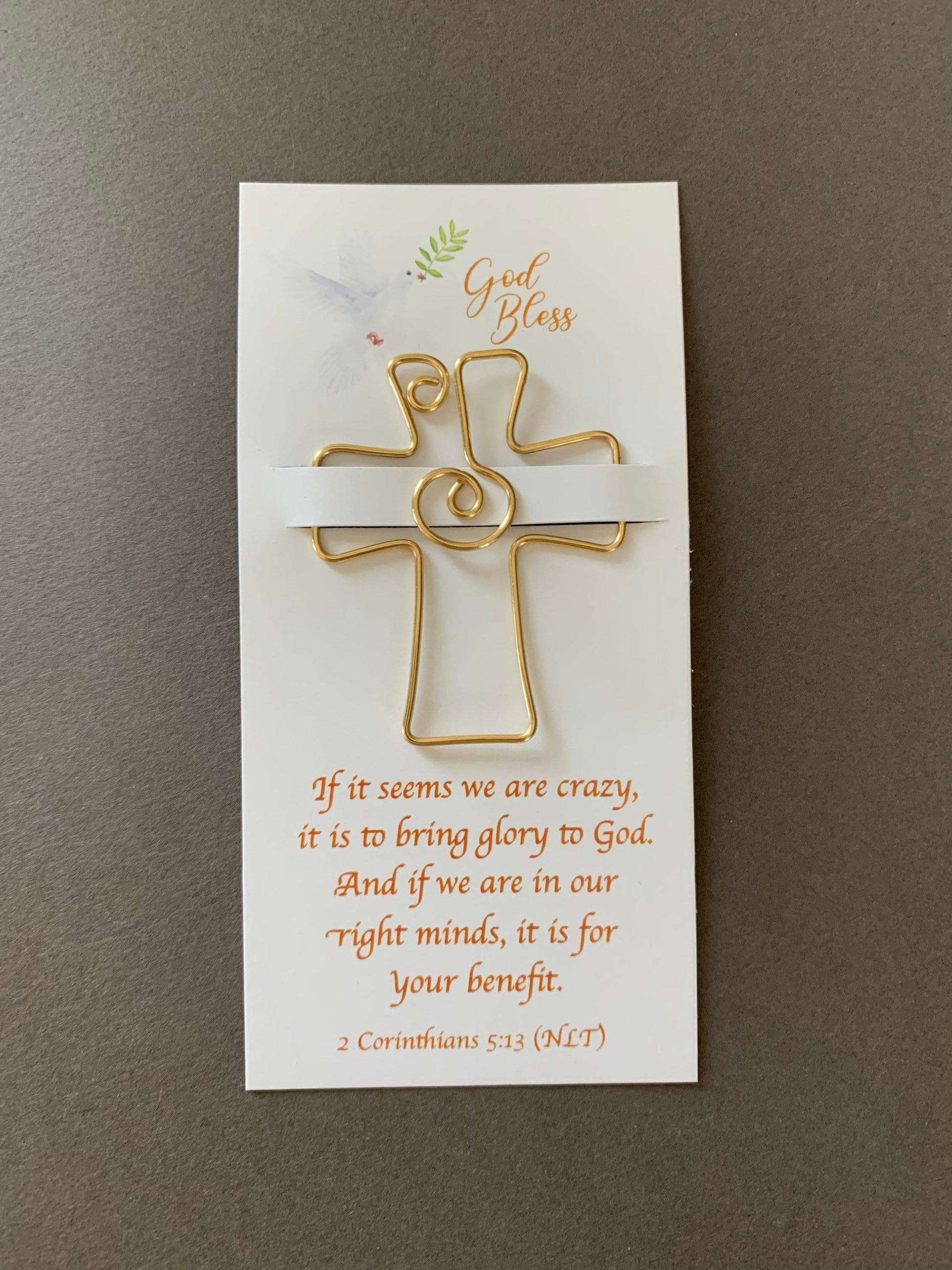 Personalized Confirmation Gifts, Favors for Communion and Confirmation, Religious Gifts, Cross Bookmarks